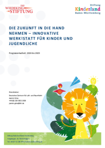 Projektliste Innovative Werkstatt für Kinder und Jugendliche 2026-2029