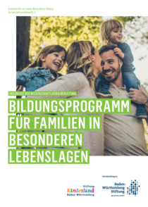 Bildungsprogramm für Familien in besonderen Lebenslagen